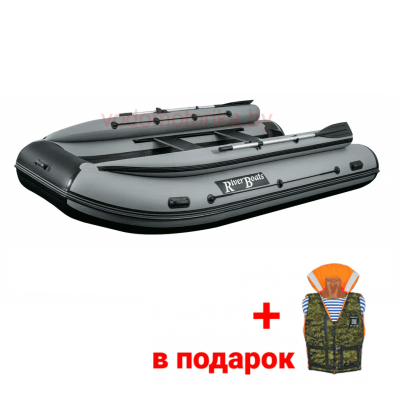 Надувная лодка ПВХ RiverBoats RB 430 Фальшборт