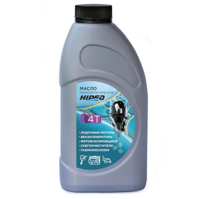 Масло моторное полусинтетическое HIDEA 4T SAE 10W-40 SJ для 4-тактных моторов