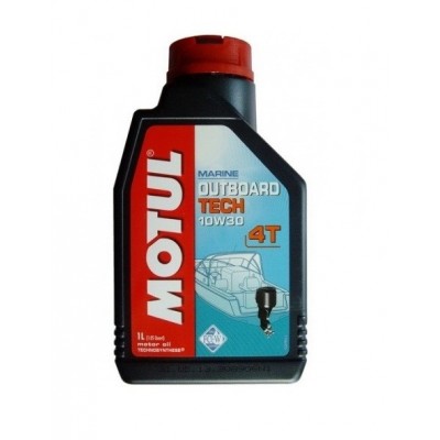 Масло моторное MOTUL Outboard Tech 4T 10W-30 (1л)